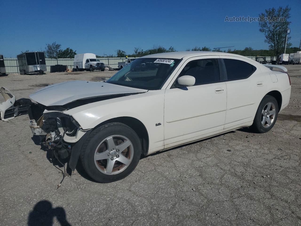 2010 Dodge Charger Sxt Белый vin: 2B3CA3CV3AH162304