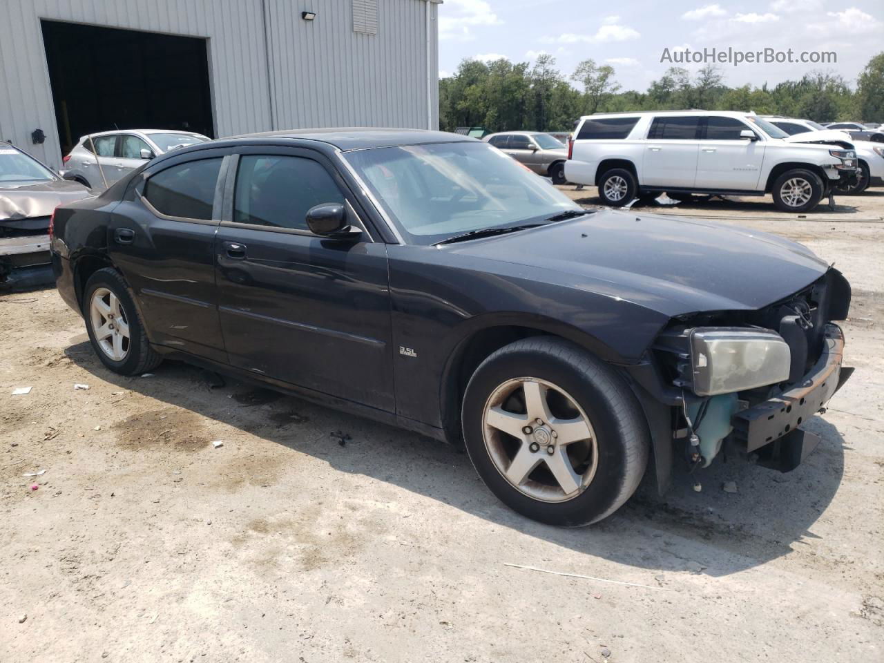 2010 Dodge Charger Sxt Black vin: 2B3CA3CV3AH183069