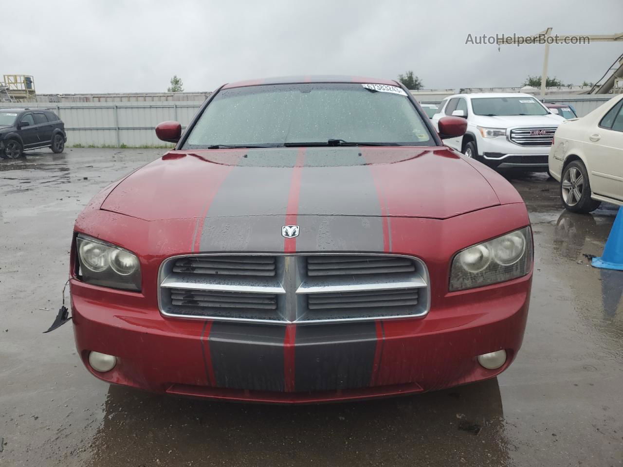 2010 Dodge Charger Sxt Red vin: 2B3CA3CV3AH194380