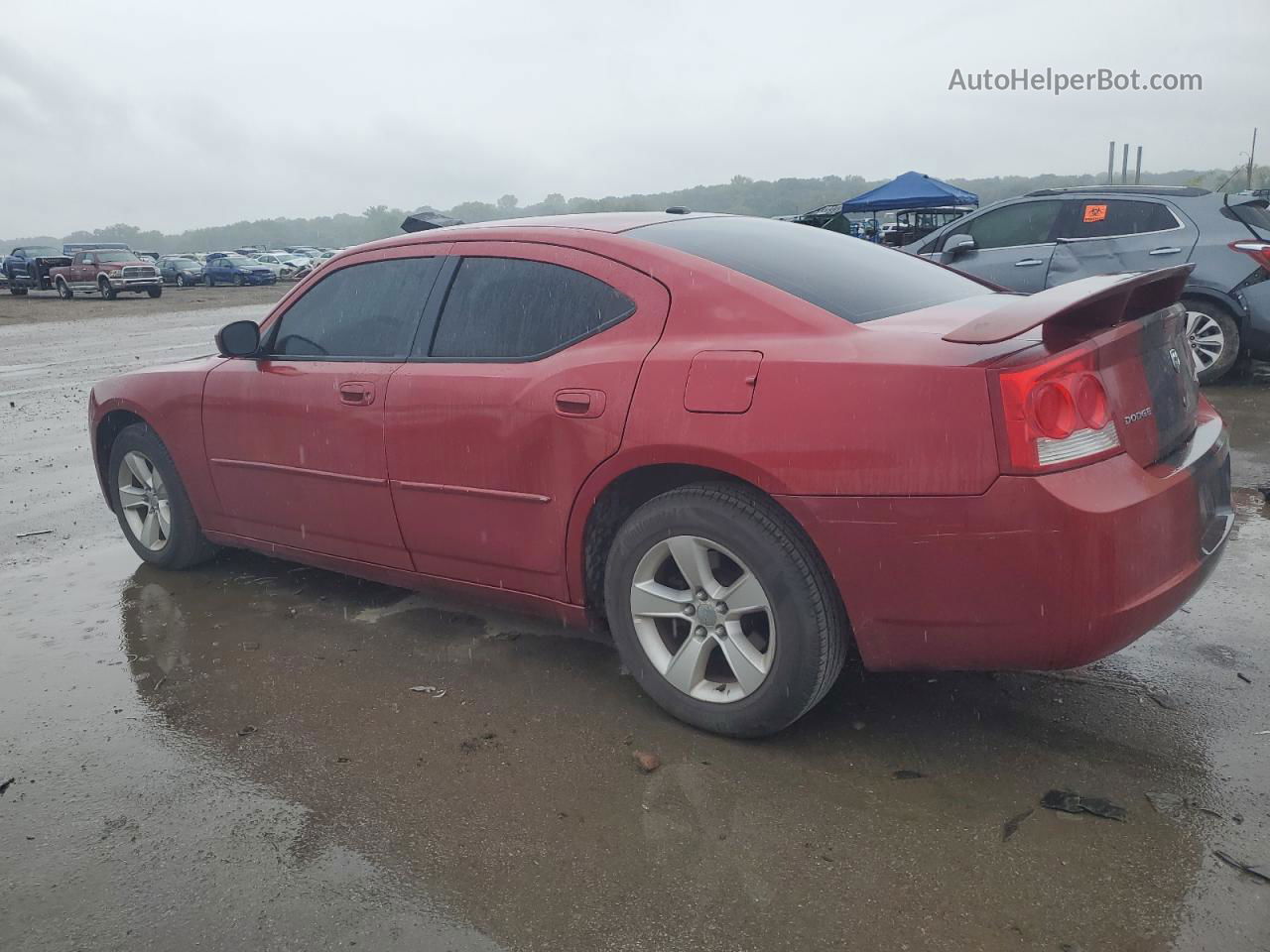 2010 Dodge Charger Sxt Red vin: 2B3CA3CV3AH194380