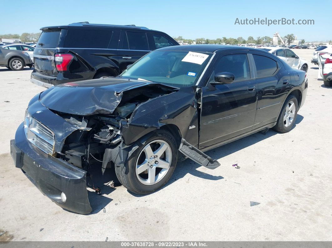 2010 Dodge Charger Sxt Black vin: 2B3CA3CV3AH216720