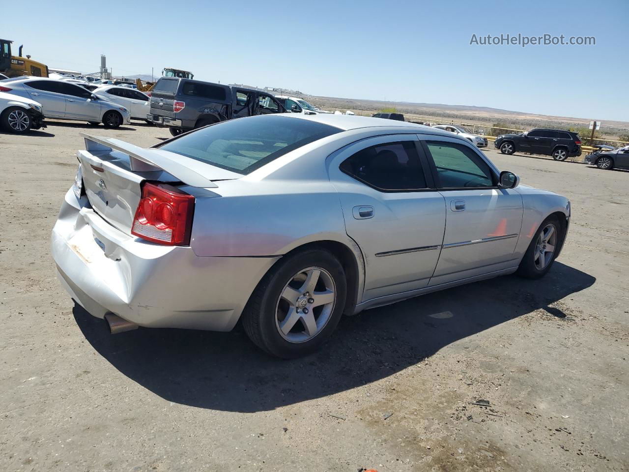 2010 Dodge Charger Sxt Silver vin: 2B3CA3CV3AH246980