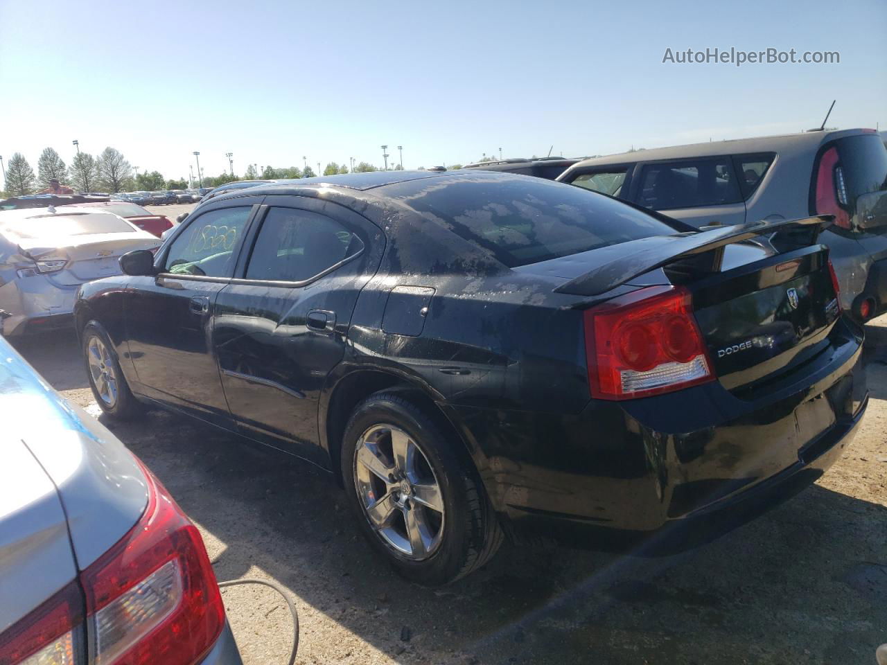 2010 Dodge Charger Sxt Black vin: 2B3CA3CV4AH135922