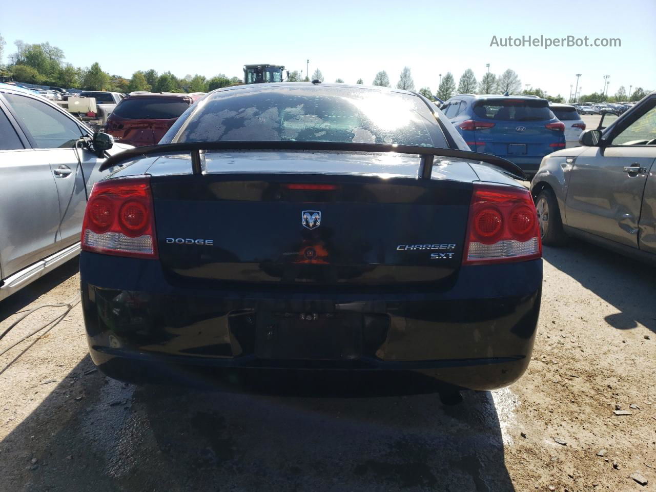 2010 Dodge Charger Sxt Black vin: 2B3CA3CV4AH135922