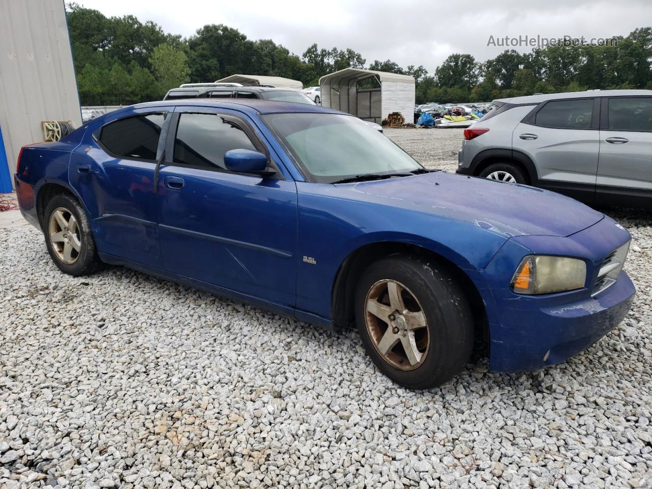 2010 Dodge Charger Sxt Blue vin: 2B3CA3CV4AH168533