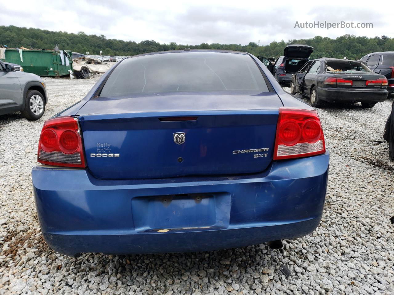 2010 Dodge Charger Sxt Синий vin: 2B3CA3CV4AH168533