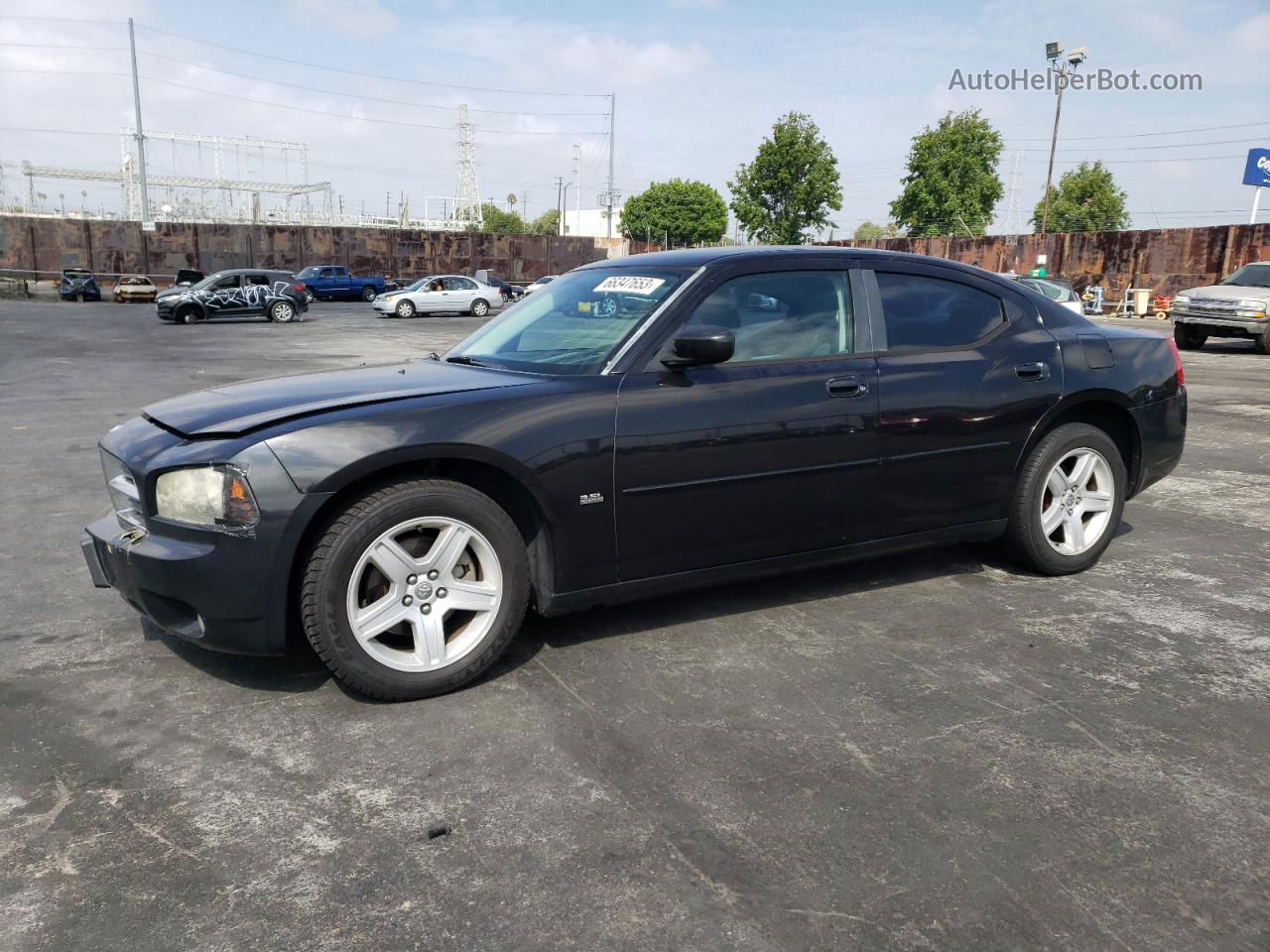 2010 Dodge Charger Sxt Black vin: 2B3CA3CV4AH172033