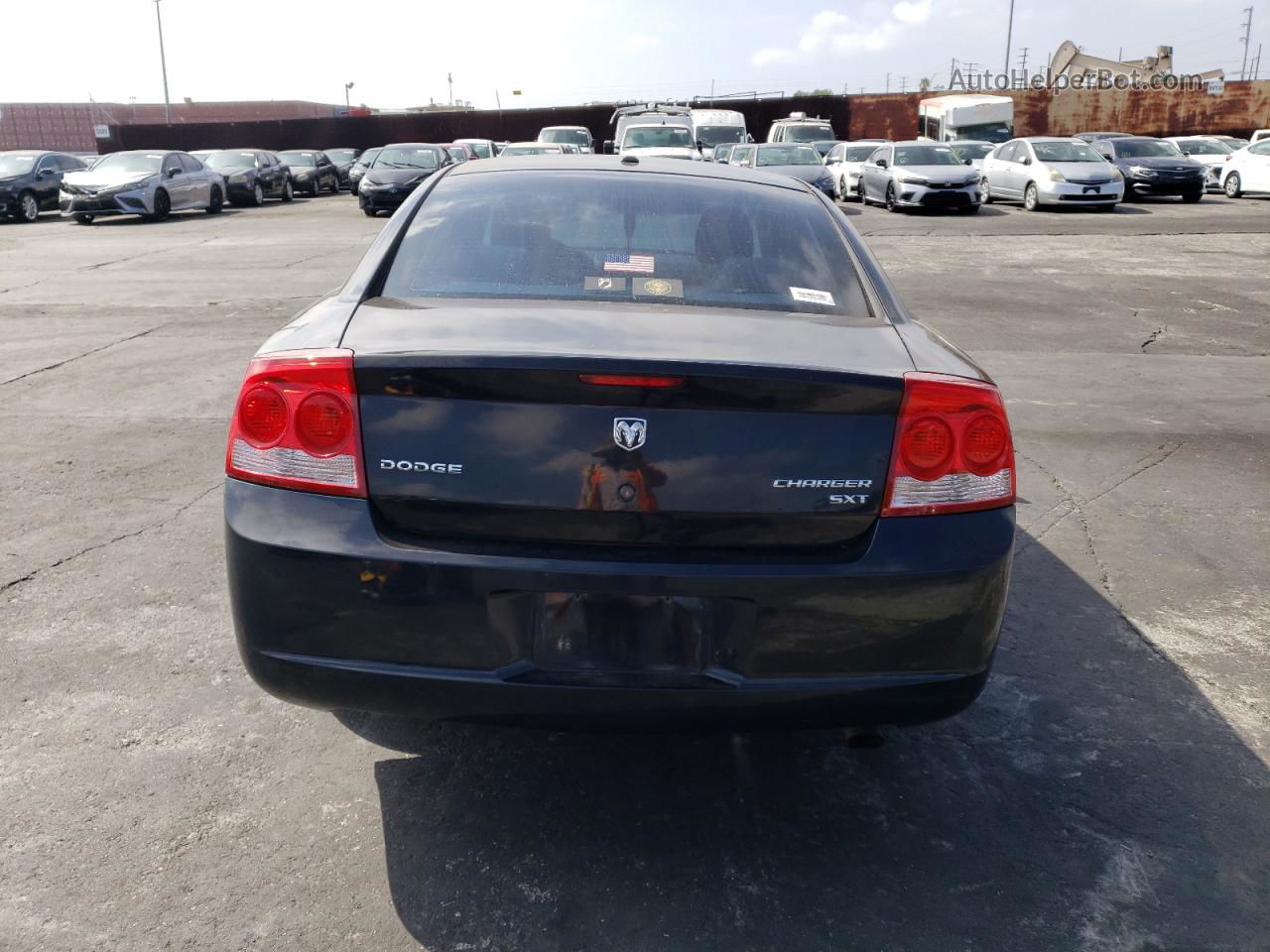 2010 Dodge Charger Sxt Black vin: 2B3CA3CV4AH172033