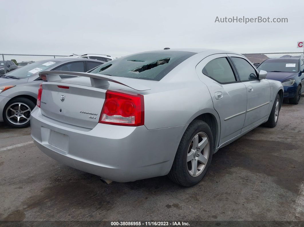 2010 Dodge Charger Sxt Silver vin: 2B3CA3CV4AH226821