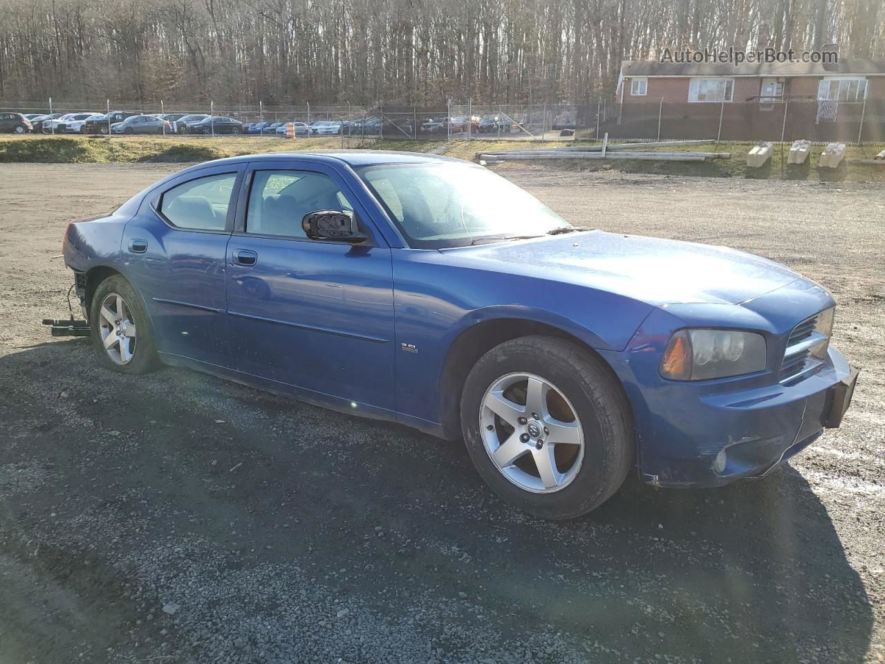 2010 Dodge Charger Sxt Синий vin: 2B3CA3CV4AH227709