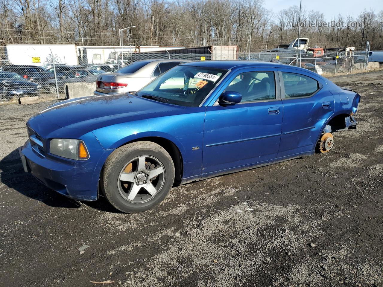 2010 Dodge Charger Sxt Синий vin: 2B3CA3CV4AH227709