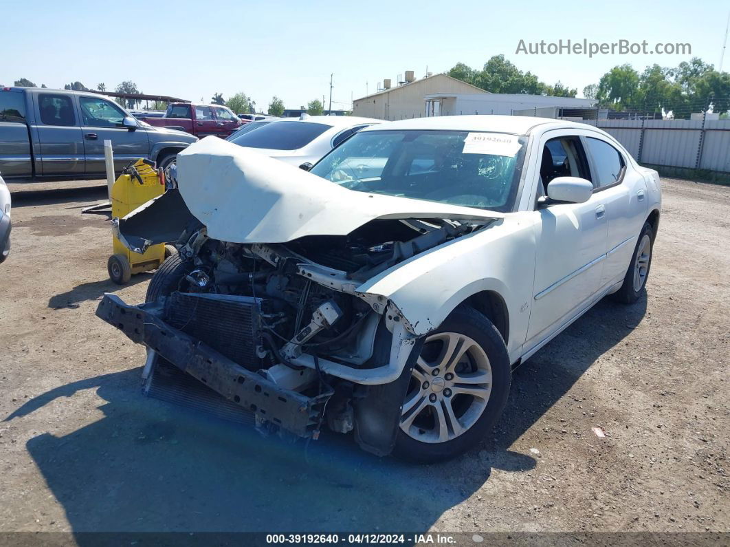 2010 Dodge Charger Sxt White vin: 2B3CA3CV4AH259270