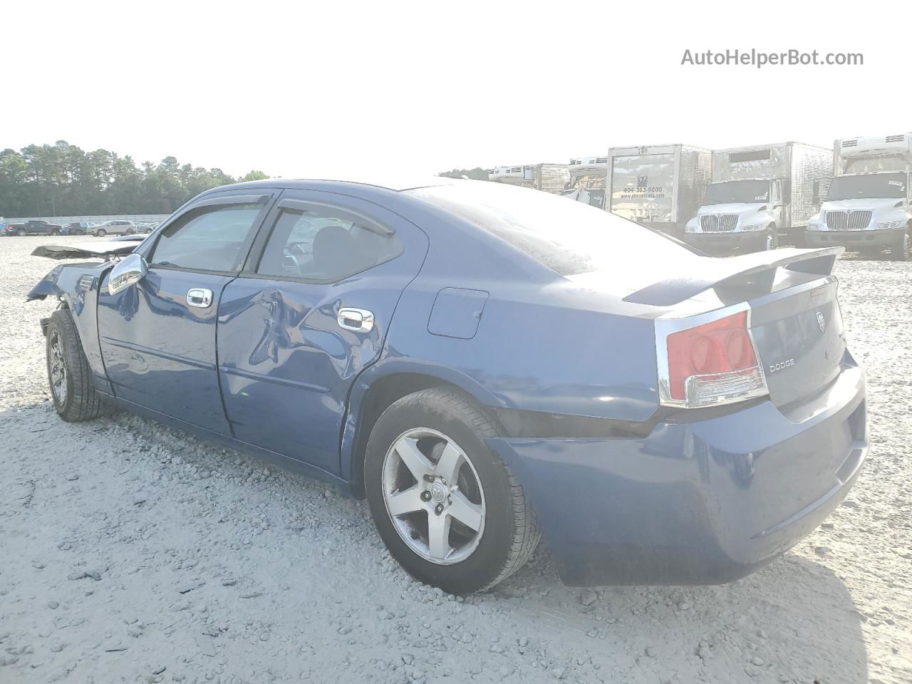 2010 Dodge Charger Sxt Blue vin: 2B3CA3CV4AH274951