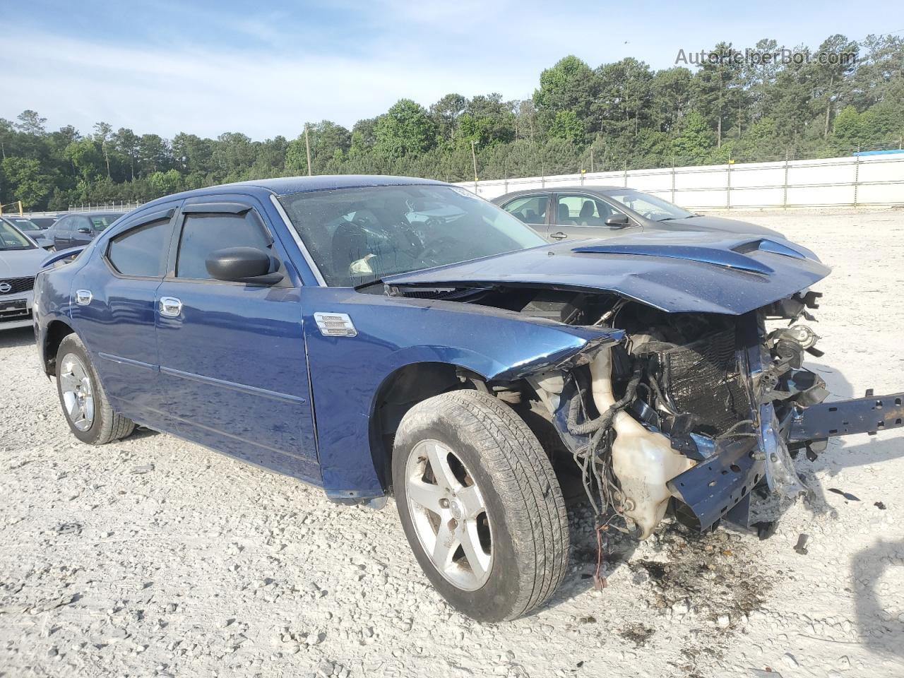 2010 Dodge Charger Sxt Blue vin: 2B3CA3CV4AH274951