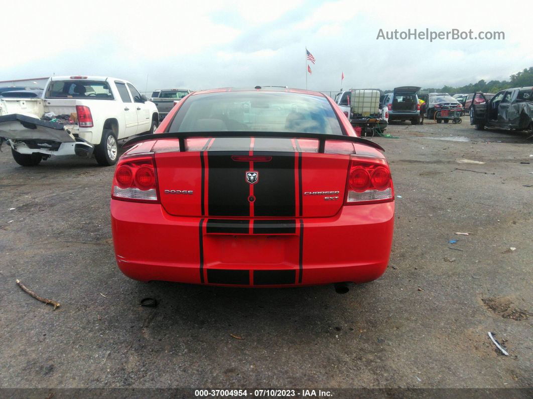 2010 Dodge Charger Sxt Red vin: 2B3CA3CV4AH285349