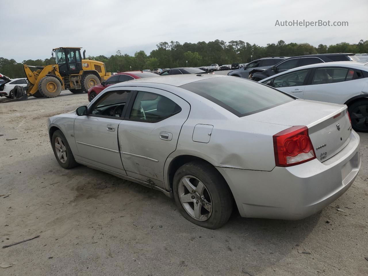 2010 Dodge Charger Sxt Silver vin: 2B3CA3CV5AH196132