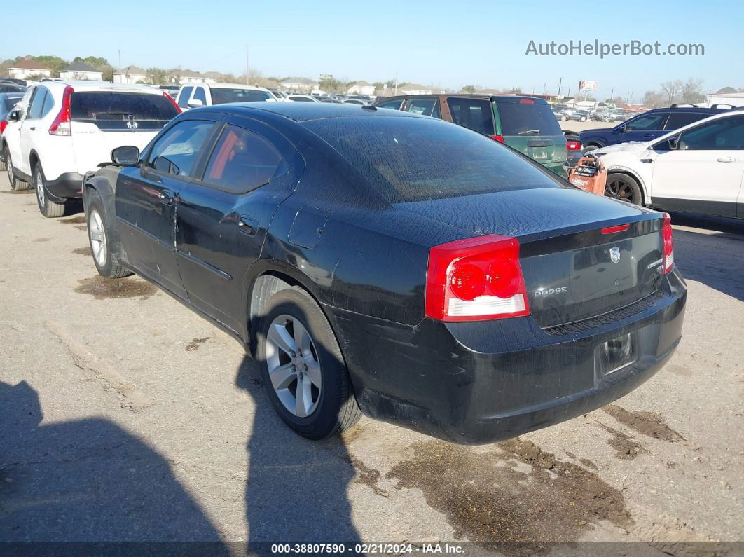 2010 Dodge Charger Sxt Black vin: 2B3CA3CV5AH247502