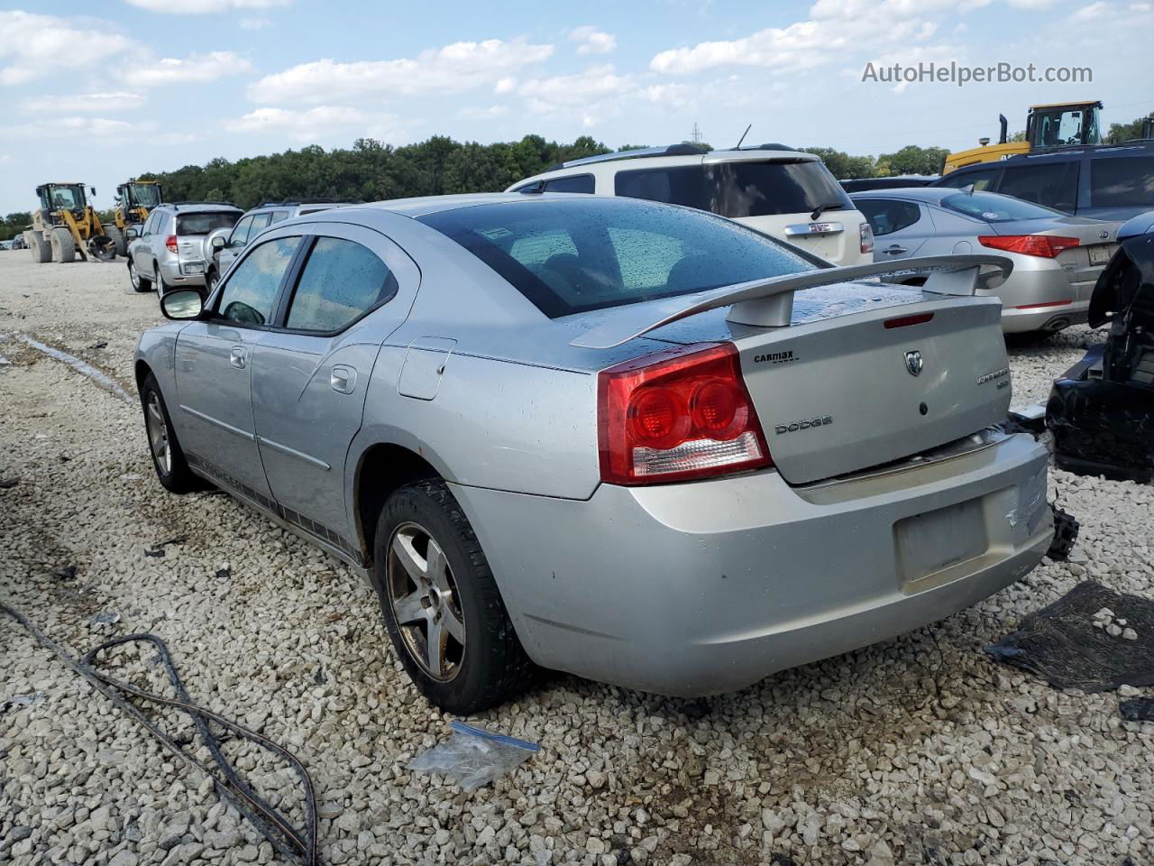 2010 Dodge Charger Sxt Silver vin: 2B3CA3CV5AH268155