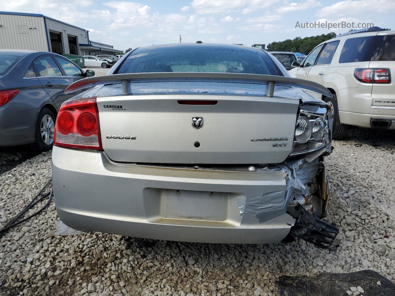 2010 Dodge Charger Sxt Silver vin: 2B3CA3CV5AH268155