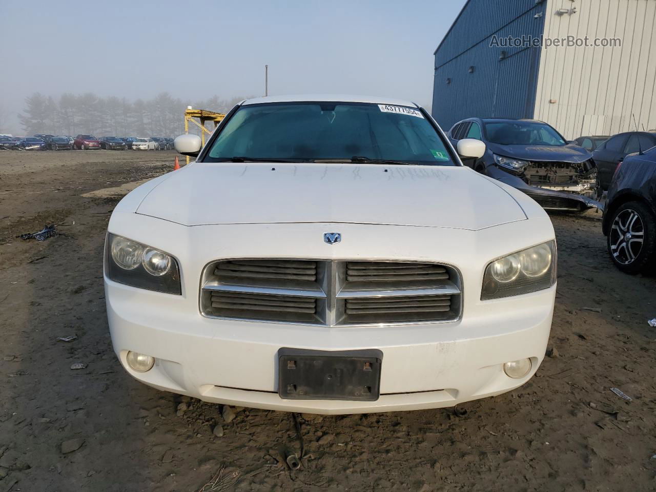 2010 Dodge Charger Sxt White vin: 2B3CA3CV5AH300974