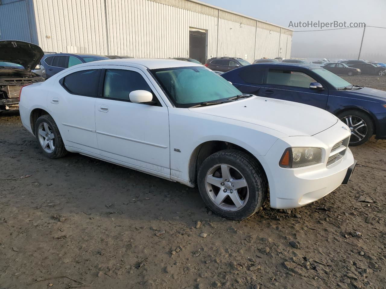 2010 Dodge Charger Sxt Белый vin: 2B3CA3CV5AH300974