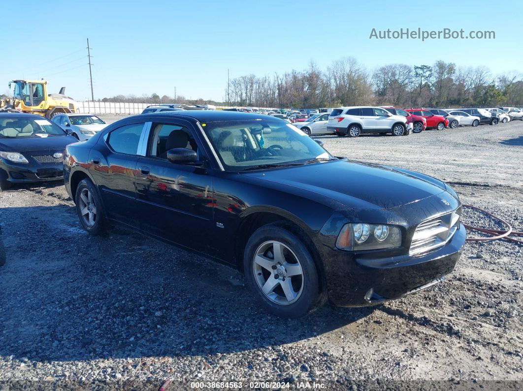 2010 Dodge Charger Sxt Black vin: 2B3CA3CV5AH312204