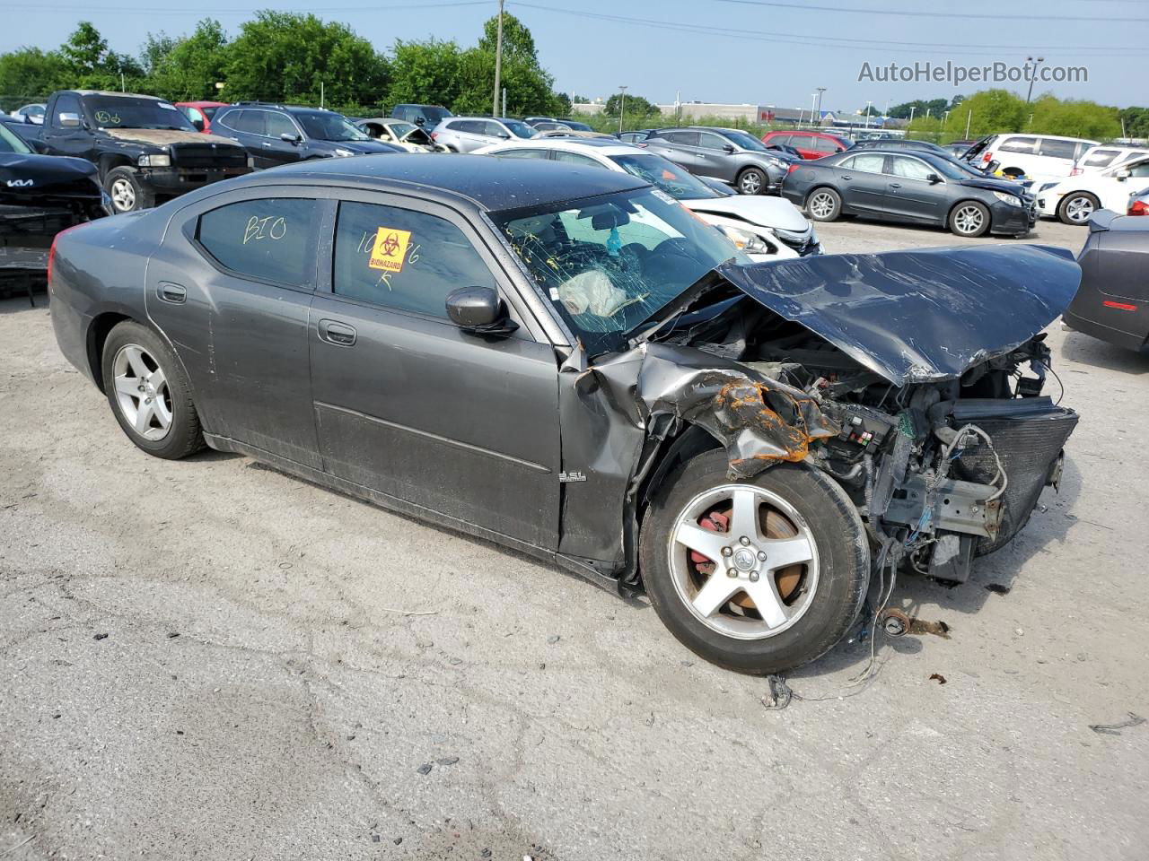 2010 Dodge Charger Sxt Серый vin: 2B3CA3CV6AH106776