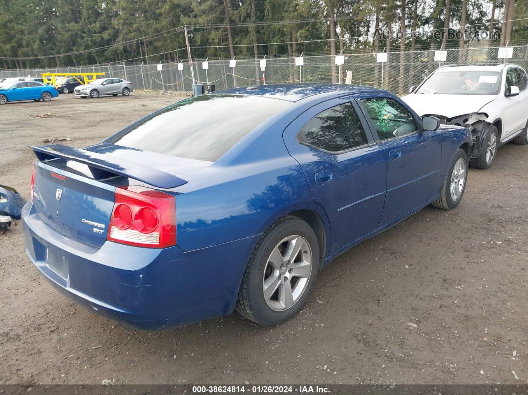 2010 Dodge Charger Sxt Blue vin: 2B3CA3CV6AH109869