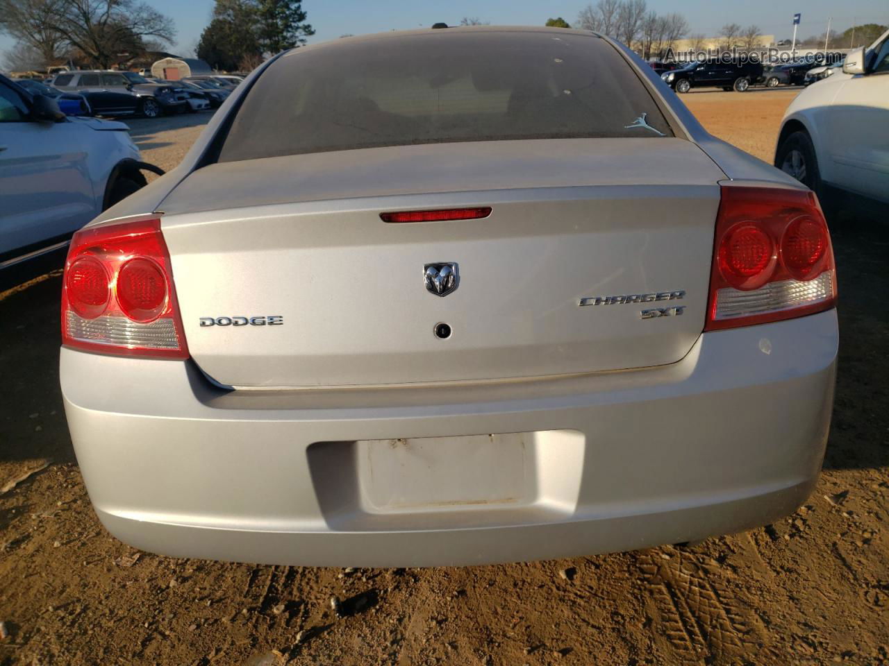 2010 Dodge Charger Sxt Silver vin: 2B3CA3CV6AH123934