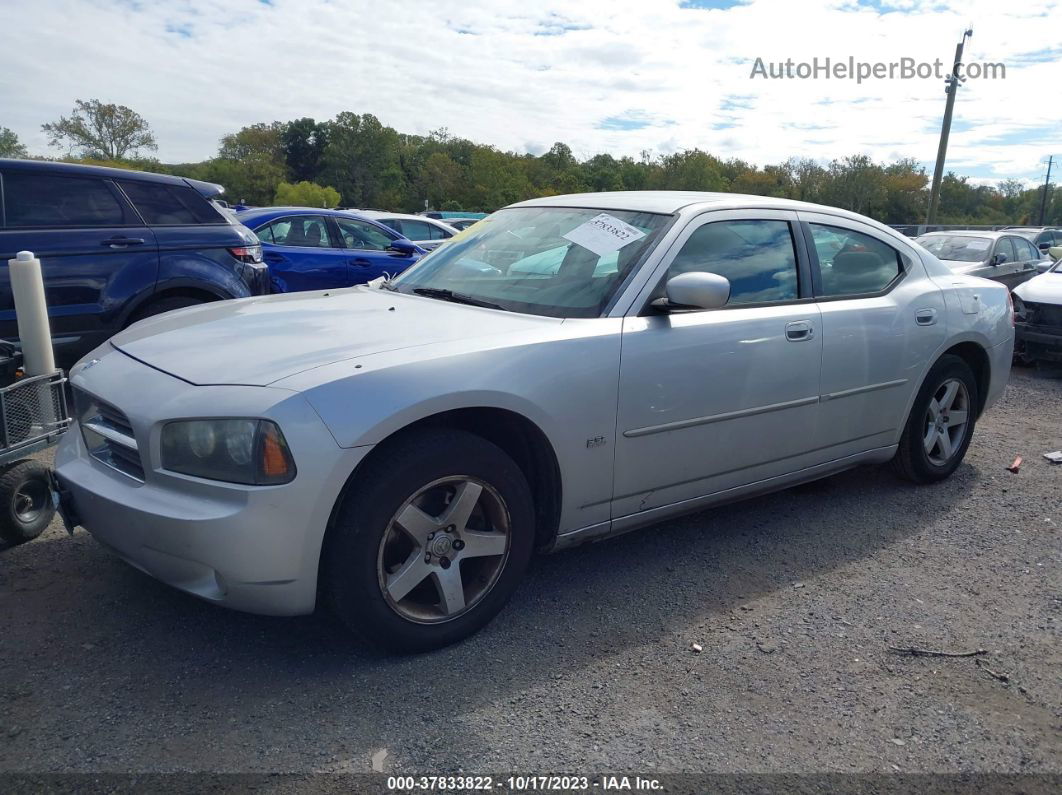 2010 Dodge Charger Sxt Silver vin: 2B3CA3CV6AH187309