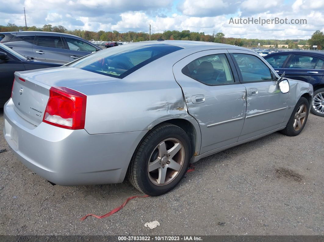 2010 Dodge Charger Sxt Silver vin: 2B3CA3CV6AH187309