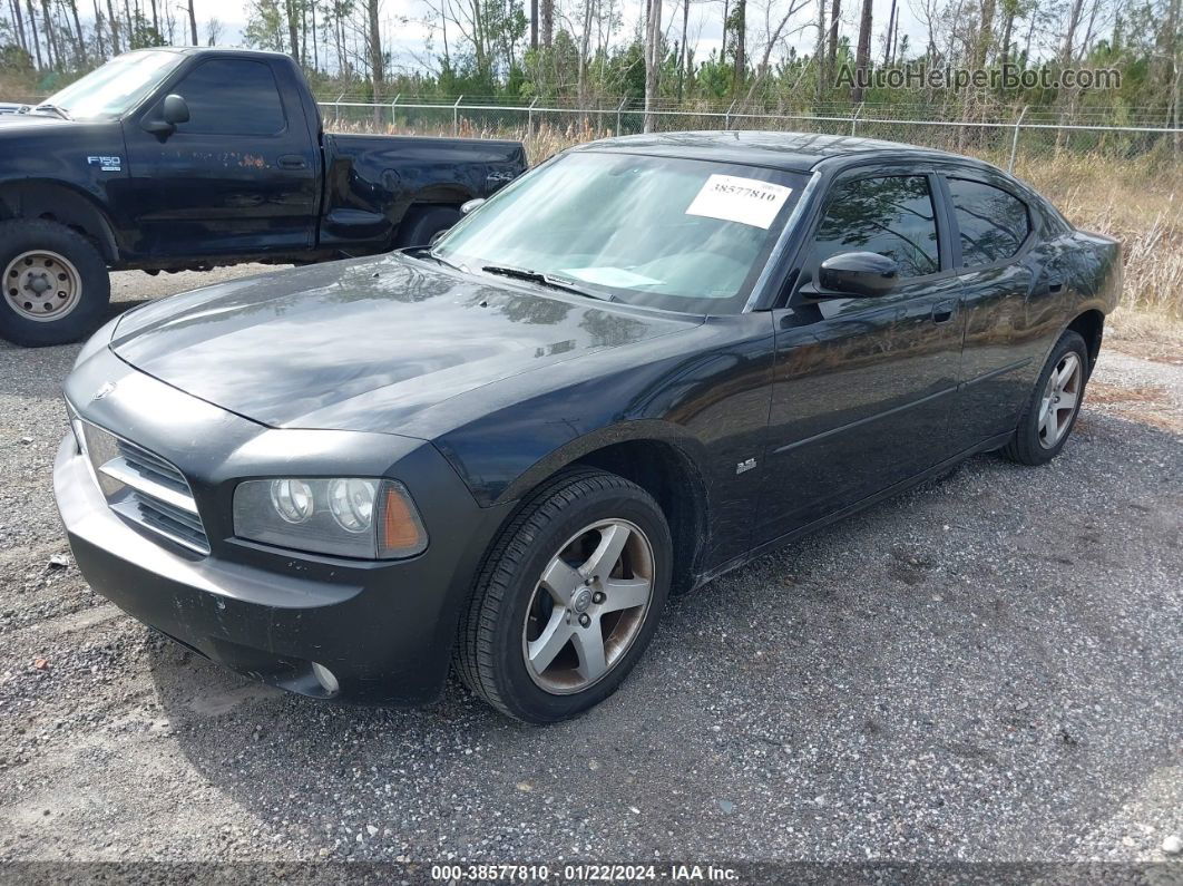 2010 Dodge Charger Sxt Black vin: 2B3CA3CV6AH226979