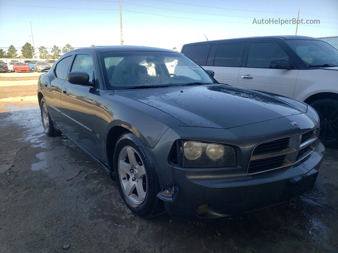 2010 Dodge Charger Sxt Серый vin: 2B3CA3CV6AH228375