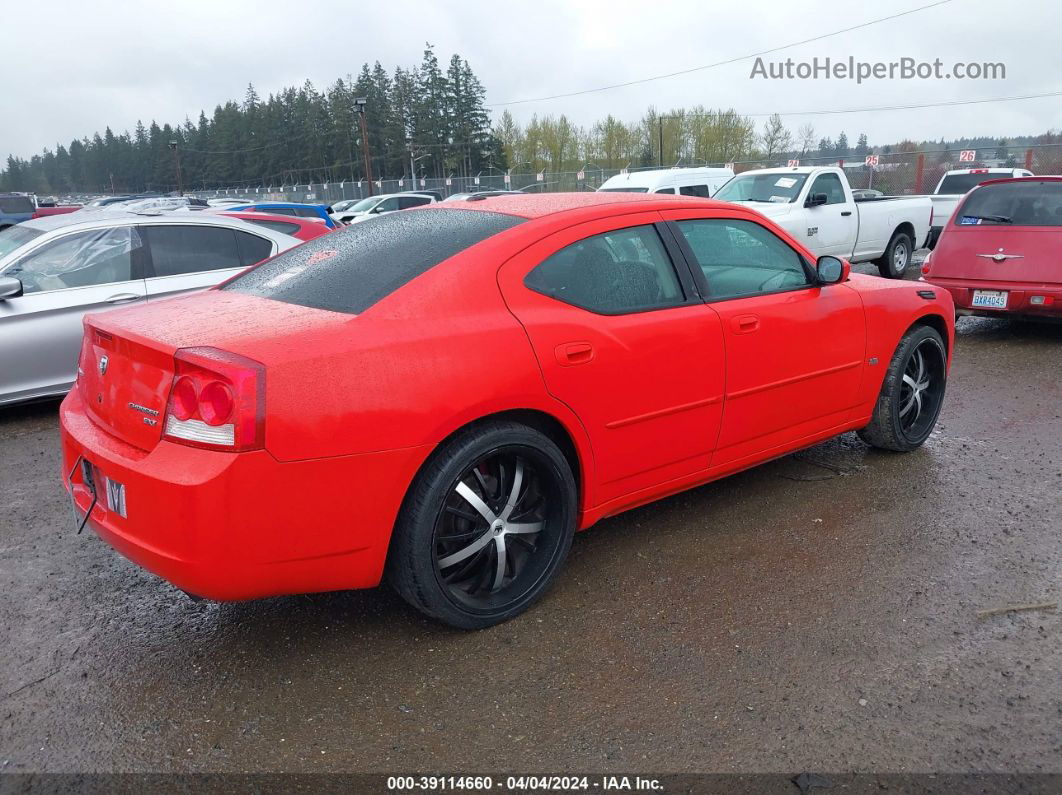 2010 Dodge Charger Sxt Red vin: 2B3CA3CV6AH245905