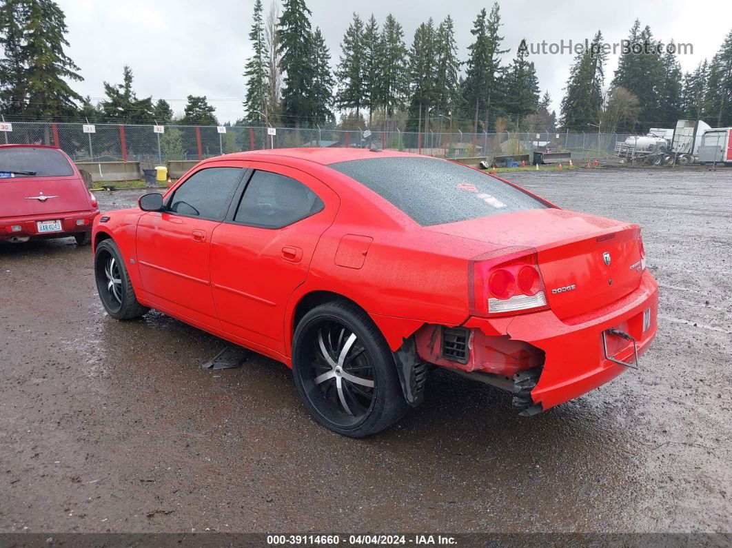 2010 Dodge Charger Sxt Red vin: 2B3CA3CV6AH245905