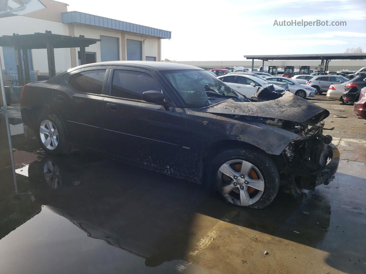 2010 Dodge Charger Sxt Black vin: 2B3CA3CV6AH293162