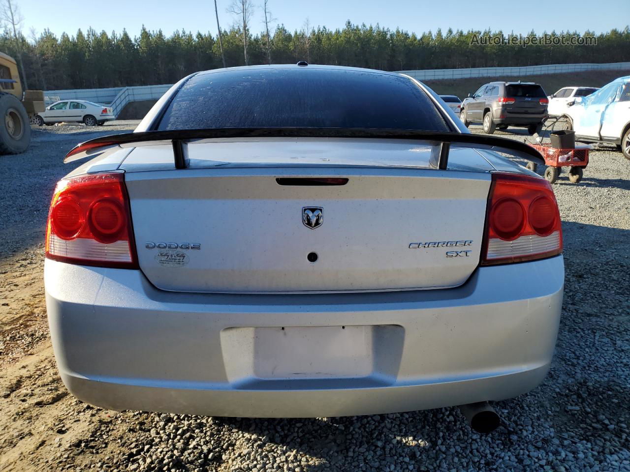 2010 Dodge Charger Sxt Silver vin: 2B3CA3CV6AH302149