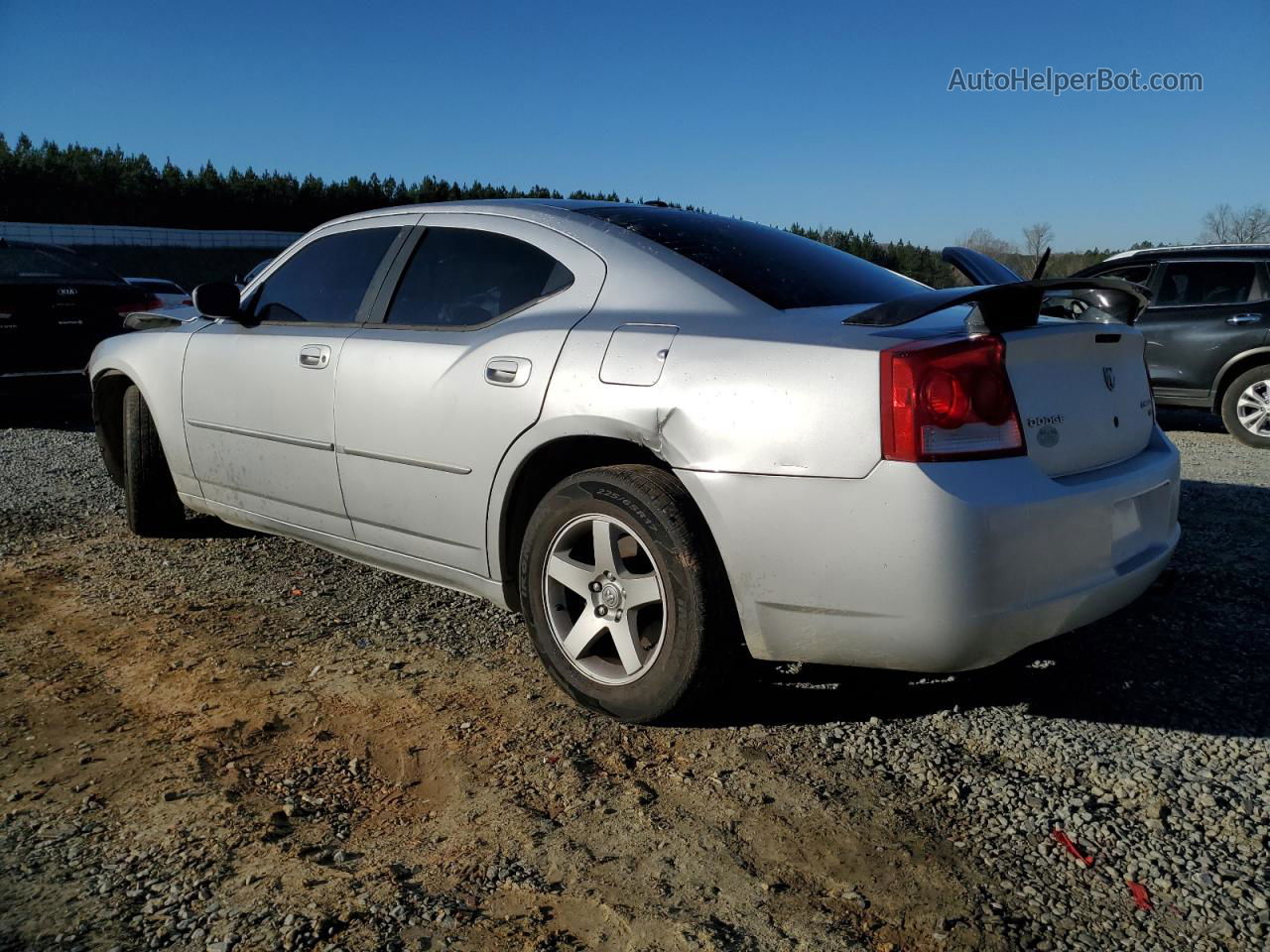 2010 Dodge Charger Sxt Silver vin: 2B3CA3CV6AH302149