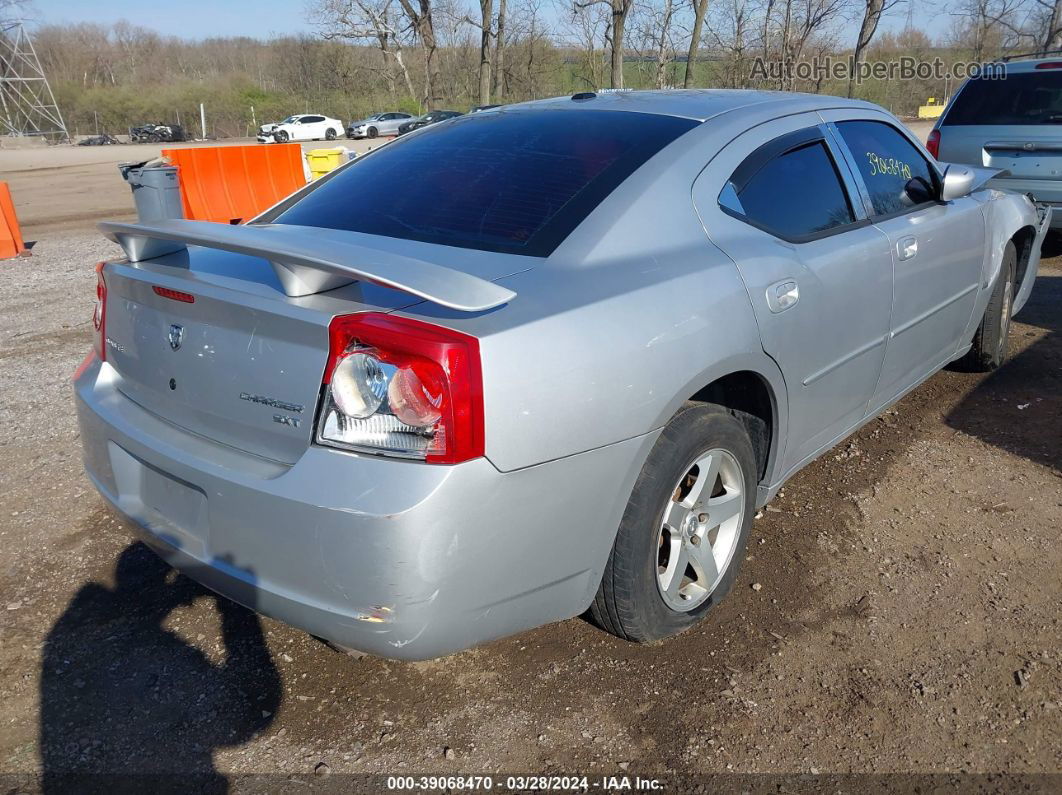 2010 Dodge Charger Sxt Silver vin: 2B3CA3CV6AH307559