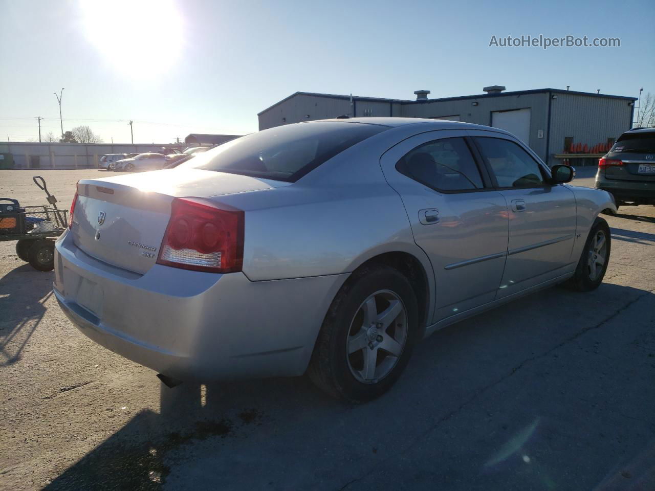 2010 Dodge Charger Sxt Silver vin: 2B3CA3CV6AH311269