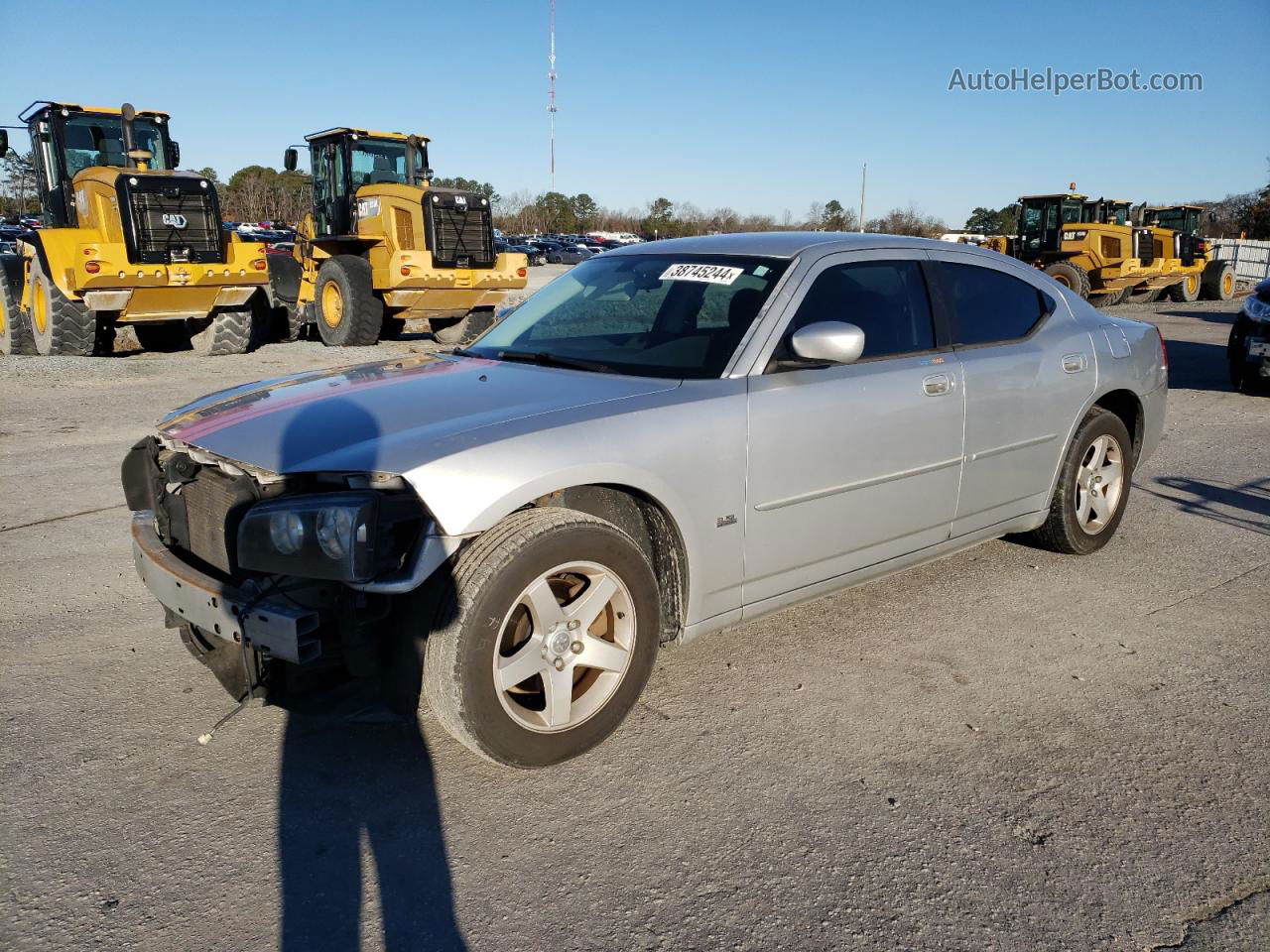 2010 Dodge Charger Sxt Silver vin: 2B3CA3CV6AH311269