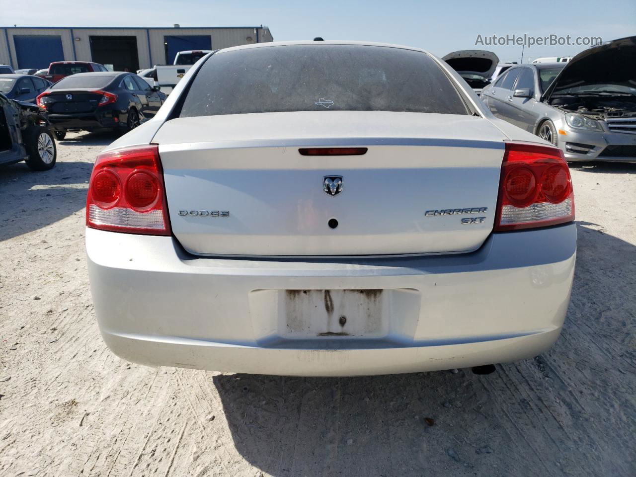 2010 Dodge Charger Sxt Silver vin: 2B3CA3CV7AH106592