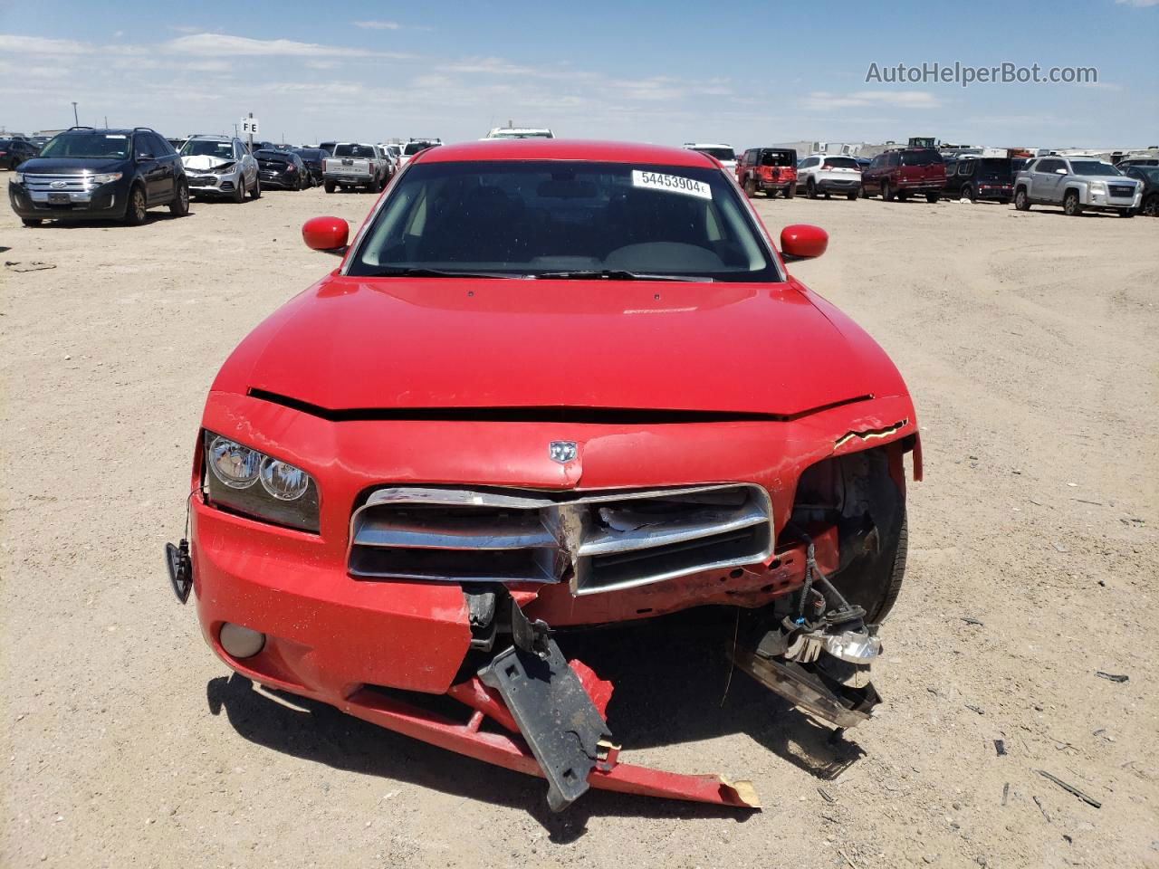 2010 Dodge Charger Sxt Red vin: 2B3CA3CV7AH186234