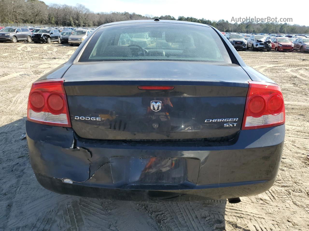 2010 Dodge Charger Sxt Black vin: 2B3CA3CV7AH222522