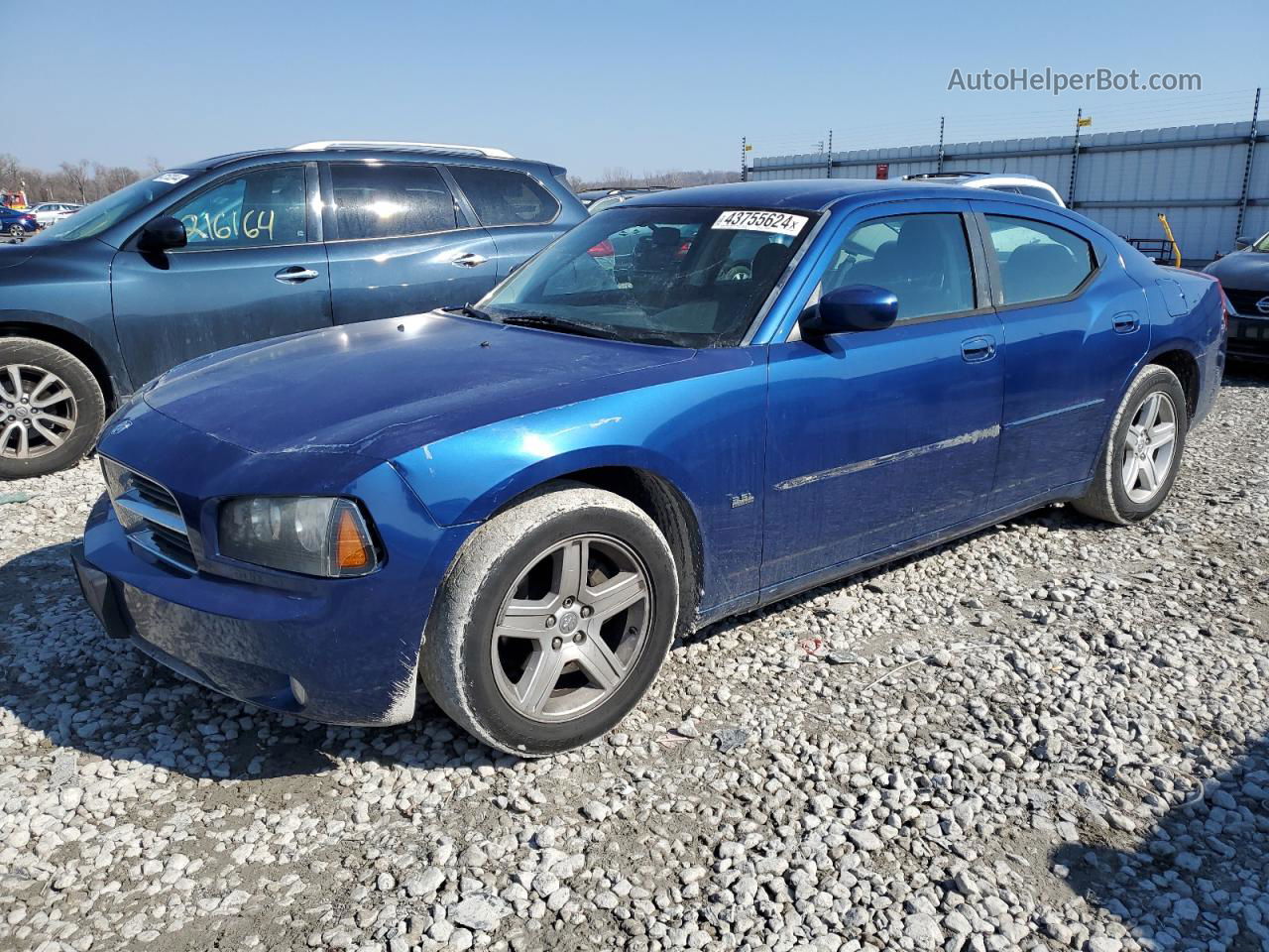 2010 Dodge Charger Sxt Синий vin: 2B3CA3CV7AH236646