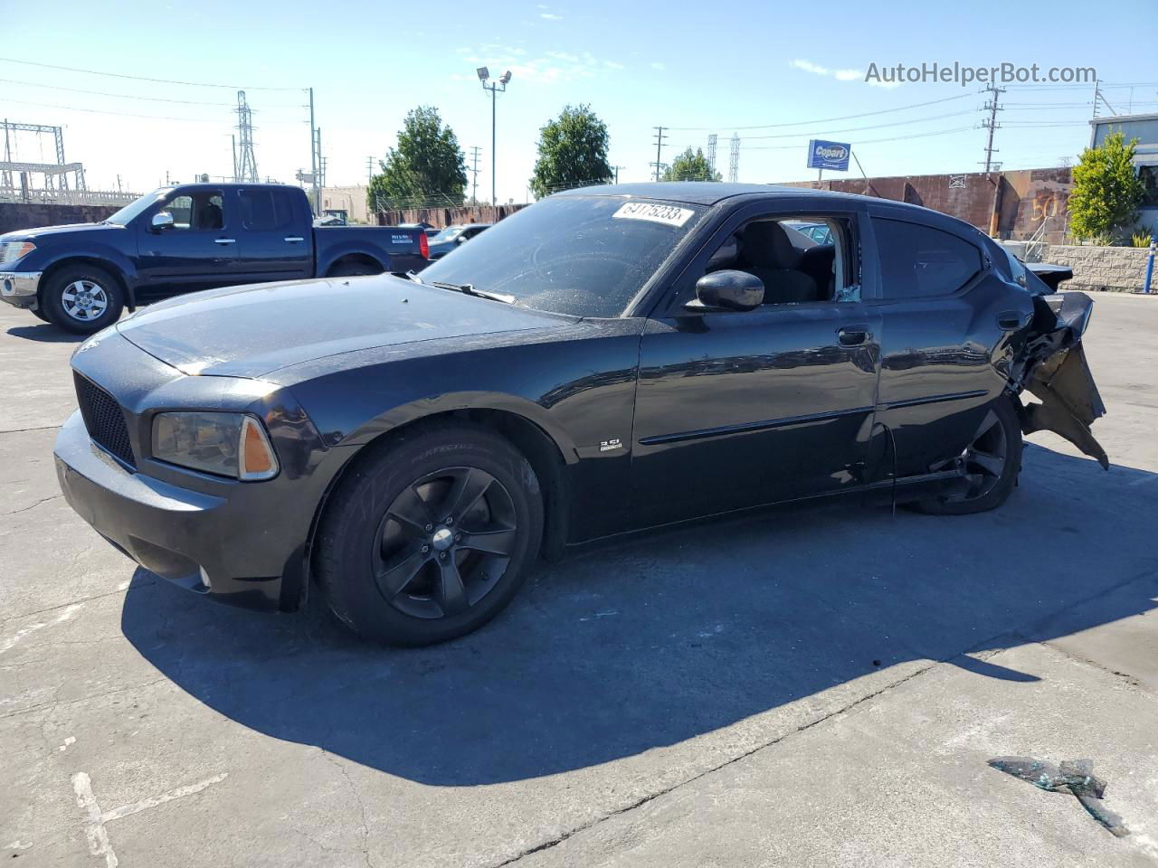 2010 Dodge Charger Sxt Black vin: 2B3CA3CV7AH301415