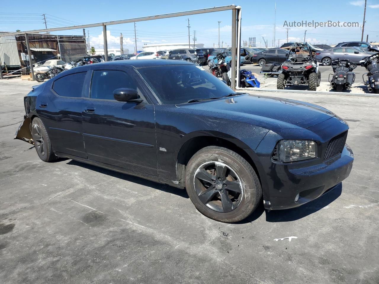 2010 Dodge Charger Sxt Черный vin: 2B3CA3CV7AH301415