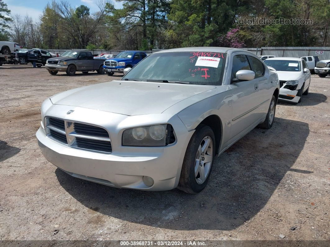 2010 Dodge Charger Sxt Silver vin: 2B3CA3CV7AH307988