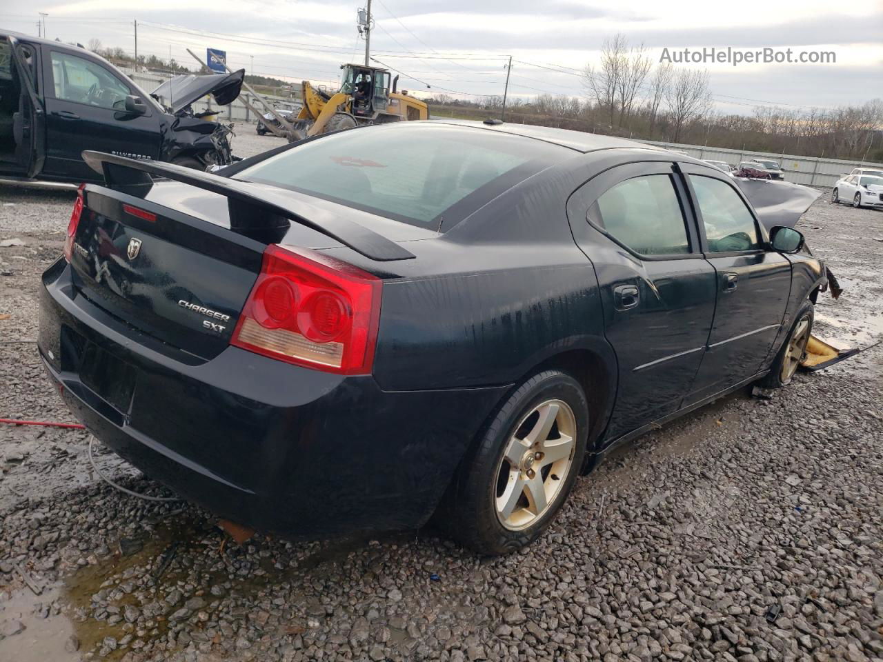 2010 Dodge Charger Sxt Черный vin: 2B3CA3CV8AH106908