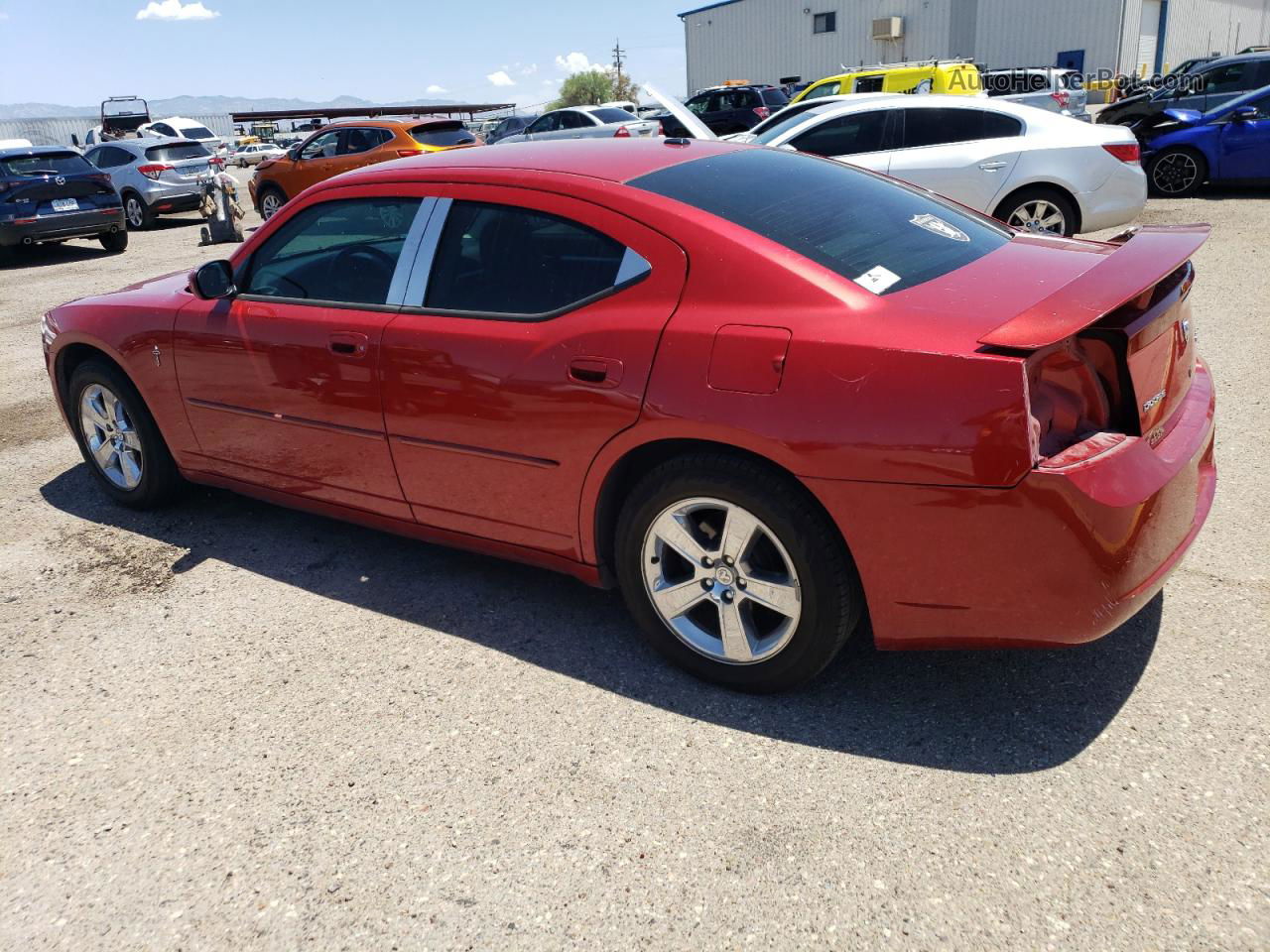 2010 Dodge Charger Sxt Red vin: 2B3CA3CV8AH138242